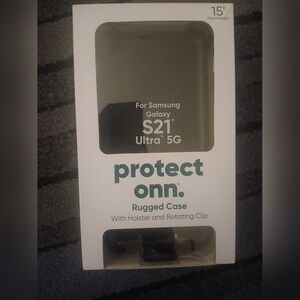 NIB Samsung Galaxy S21 Ultra 5G Rugged Case - Black